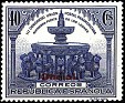 Spain 1931 UPU 40 CTS Blue Edifil 625. España 625. Uploaded by susofe